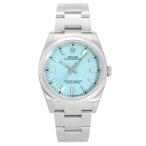 ロレックス ROLEX オイスターパーペチュアル 36 126000 ターコイズブルー文字盤 中古 腕時計 メンズ