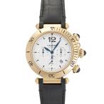 カルティエ Cartier パシャ クロノグラフ 41 WGPA0017 シルバー文字盤 中古 腕時計 メンズ