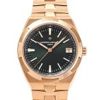 ヴァシュロン・コンスタンタン VACHERON CONSTANTIN オーヴァーシーズ オートマティック 4520V/210R-B967 グリーン/バー文字盤 中古 腕時計 メンズ