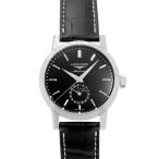 ロンジン LONGINES ヘリテージ L4.826.4.52.0 ブラック文字盤 新品 腕時計 メンズ