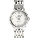 オメガ OMEGA デ・ヴィル プレステージ 24.4 MM 424.15.24.60.55.001 ホワイト文字盤 新品 腕時計 レディース