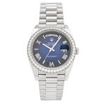 ロレックス ROLEX デイデイト 40 228349RBR ブルーオンブレ/ローマ文字盤 中古 腕時計 メンズ