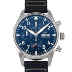 IWC パイロットウォッチ クロノグラフ IW378003 ブルー文字盤 中古 腕時計 メンズ