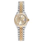 ロレックス ROLEX デイトジャスト 28 279173G シャンパン/10PD文字盤 中古 腕時計 レディース