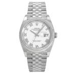 ロレックス ROLEX デイトジャスト 36 126234 ホワイトローマ文字盤 新品 腕時計 メンズ
