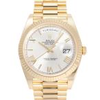 ロレックス ROLEX デイデイト 40 228238 シルバーローマ文字盤 未使用 腕時計 メンズ