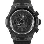 ウブロ HUBLOT ビッグバン ウニコ サファイア オールブラック 世界限定500本 411.JB.4901.RT ブラック文字盤 中古 腕時計 メンズ