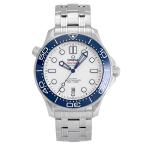 オメガ OMEGA シーマスター 東京2020 522.30.42.20.04.001 ホワイト文字盤 中古 腕時計 メンズ