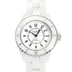 シャネル CHANEL J12 キャリバー12.2 H5699 ホワイト文字盤 中古 腕時計 レディース