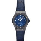 ウブロ HUBLOT クラシックフュージョン セラミックブルー 542.CM.7170.LR ブルー文字盤 中古 腕時計 メンズ