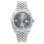 ロレックス ROLEX デイトジャスト 41 126334 スレート/グリーンローマ文字盤 新品 腕時計 メンズ