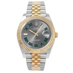 ロレックス ROLEX デイトジャスト 41 126333 スレート/グリーンローマ文字盤 未使用 腕時計 メンズ