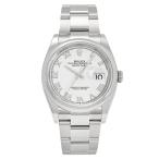 ロレックス ROLEX デイトジャスト 36 126200 ホワイトローマ文字盤 新品 腕時計 メンズ
