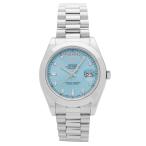 ロレックス ROLEX デイデイトII 218206A アイスブルー/8PD/2PB文字盤 中古 腕時計 メンズ