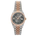 ロレックス ROLEX デイトジャスト 36 126231 スレート/グリーンローマ文字盤 新品 腕時計 メンズ
