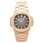 パテック・フィリップ PATEK PHILIPPE ノーチラス 5711/1R-001 ブラウン・ブラック文字盤 中古 腕時計 メンズ