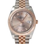 ロレックス ROLEX デイトジャスト 41 126331G サンダスト/10PD文字盤 新品 腕時計 メンズ