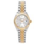 ロレックス ROLEX デイトジャスト 28 279173G シルバー/10PD文字盤 新品 腕時計 レディース