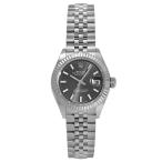 ロレックス ROLEX デイトジャスト 28 279174 ダークグレー/バー文字盤 新品 腕時計 レディース