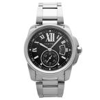 カルティエ Cartier カリブル ドゥ W7100016 ブラック文字盤 中古 腕時計 メンズ
