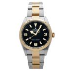 ロレックス ROLEX エクスプローラー 36 124273 ブラック文字盤 中古 腕時計 メンズ