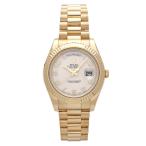 ロレックス ROLEX デイデイトII 218238 アイボリー/アラビア文字盤 中古 腕時計 メンズ