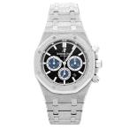 オーデマ・ピゲ AUDEMARS PIGUET ロイヤルオーク クロノグラフ ジャパンブティック限定111本 26331BC.GG.1224BC.03 ブラック/グレーブルー文字盤 中古 メンズ