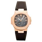 パテック・フィリップ PATEK PHILIPPE ノーチラス 5712R-001 ブラック・ブラウン文字盤 中古 腕時計 メンズ