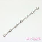 [ переговоры о снижении цены возможно ]K18WG бриллиантовое колье верх head D1.00 2.11g с отделкой 