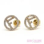 【値下げ交渉可】FENDI フェンディ エフ イズ フェンディ ピアス ゴールド クリスタル 8AG7386DMF089U 中古 美品