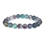  Power Stone натуральный камень браслет f Rollei to Mix розовый круг шар 8mm четки ..Bracelet пробная цена 