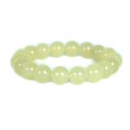  Power Stone натуральный камень браслет ka Large .-do( лимон * окраска ) круг шар 10mm четки ..Bracelet пробная цена 