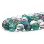 パワーストーン天然石ビーズフローライト丸玉10mm1連販売