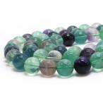 パワーストーン天然石ビーズフローライト丸玉12mm1連販売