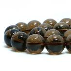パワーストーン天然石ビーズスモーキークォーツ丸玉12mm1連販売