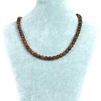 パワーストーン天然石シンプルストーンネックレスドラゴンアゲート丸玉8mm