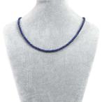 ショッピングパワーストーン パワーストーン 天然石 シンプルストーンネックレス ラピスラズリ丸玉4mm