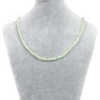 パワーストーン天然石シンプルストーンネックレスプレナイト丸玉4mm