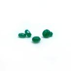 パワーストーン 天然石 ビーズ 1粒売り カラージェード(グリーン・染め) ボタンカット 2×4mm
