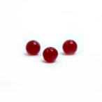 パワーストーン 天然石 ビーズ 1粒売り カラージェード(レッド・染め) 丸玉 6mm