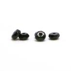 パワーストーン 天然石 ビーズ 1粒売り オニキス ボタンカット 2×4mm