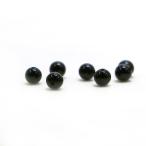 パワーストーン 天然石 ビーズ 1粒売り ブラックトルマリン 丸玉 4mm