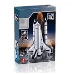 レゴ レゴブロック スペースシャトル 航空宇宙 ロケット ホワイト 建物 互換 想像力 創造力 知恵 レゴ互換 おもちゃ 玩具 知育玩具 知恵 創造 LEGO