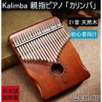 カリンバ 21キー Kalimba 親指ピアノ 21音 天然木 アカシア ナチュラル 簡単 チューニングハンマー 初心者