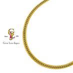 K18 6 поверхность двойной плоский колье 50.44g 50cm