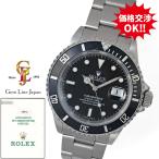 ロレックス サブマリーナ デイト 16610 P番 ギャラ付 メンズ 自動巻 時計