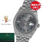ロレックス デイトジャスト 36 126234 ランダム番 スレートローマ ジュビリーブレス ギャラ付 メンズ 自動巻 時計