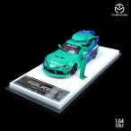 1/64　TIMEMICRO　TOYOTA　Supra　スープラ　フィギュア付き　トヨタ　Time Micro　FALKEN　ファルケン●Ｍ６２