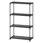  открытый стеллаж 4 уровень труба чёрный сборка товар W545×D300×H930mm 1.05kg fj-51129 бесплатная доставка Северная Европа современный мебель интерьер натуральный вкус новый жизнь рекомендация ..