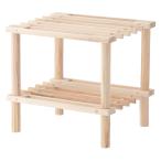  мульти- открытый стеллаж половина 2 уровень натуральный ширина 315× глубина 265× высота 290 fj-72493 бесплатная доставка Северная Европа современный мебель интерьер натуральный вкус новый жизнь мужской s